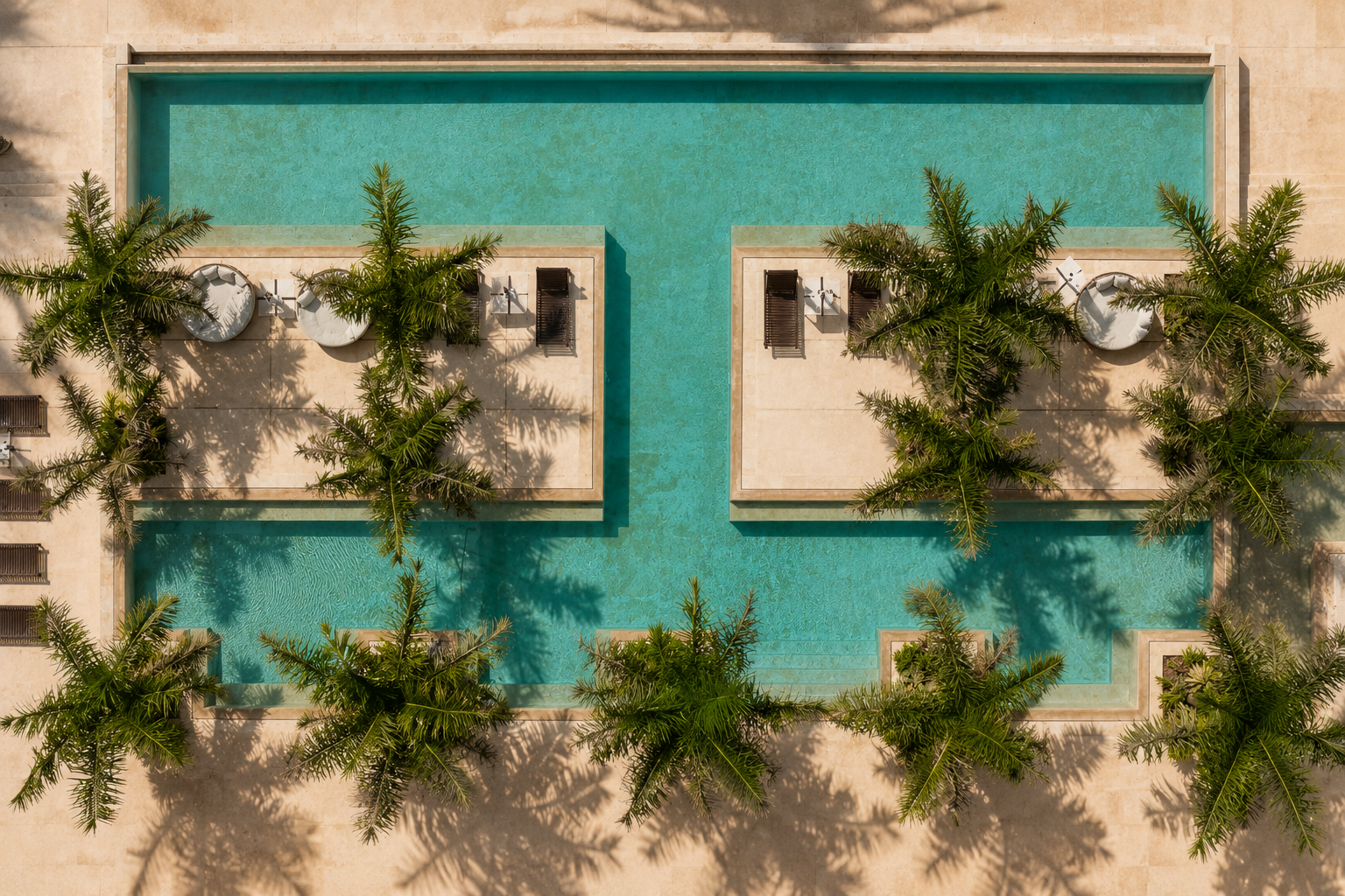 Swimming pool and shared amenities at Losantos