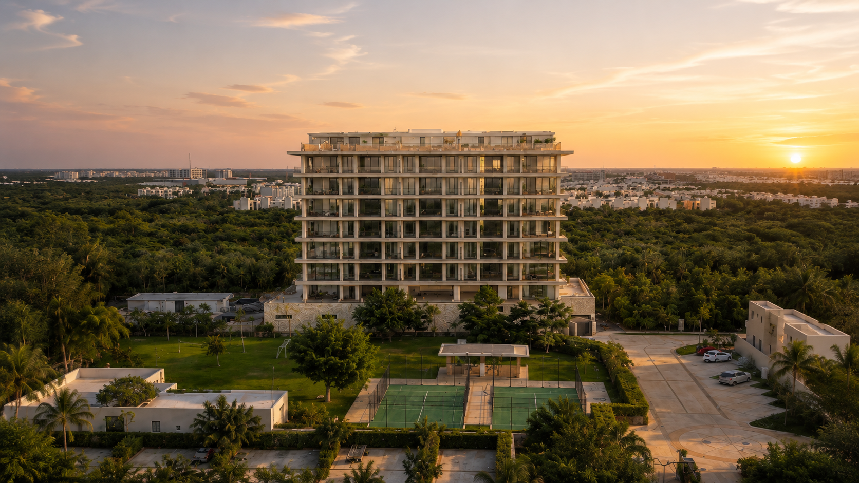 Isla Blanca Residences, private residences for sale in Huayacán, Cancún